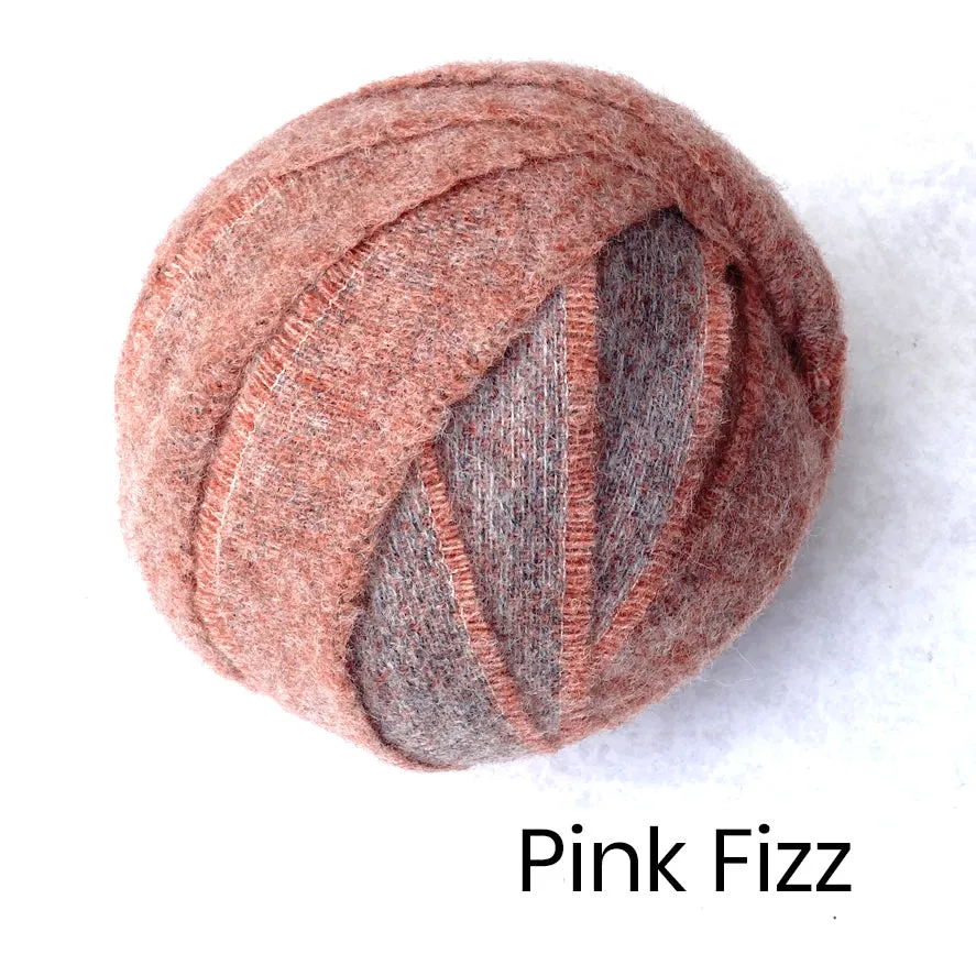 100% Wool Blanket Yarn - Pinks / Purples