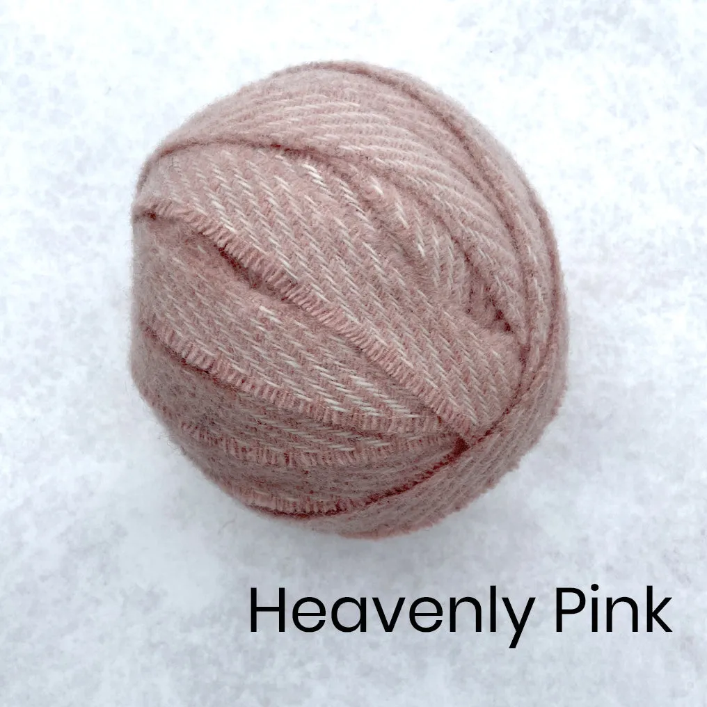 100% Wool Blanket Yarn - Pinks / Purples