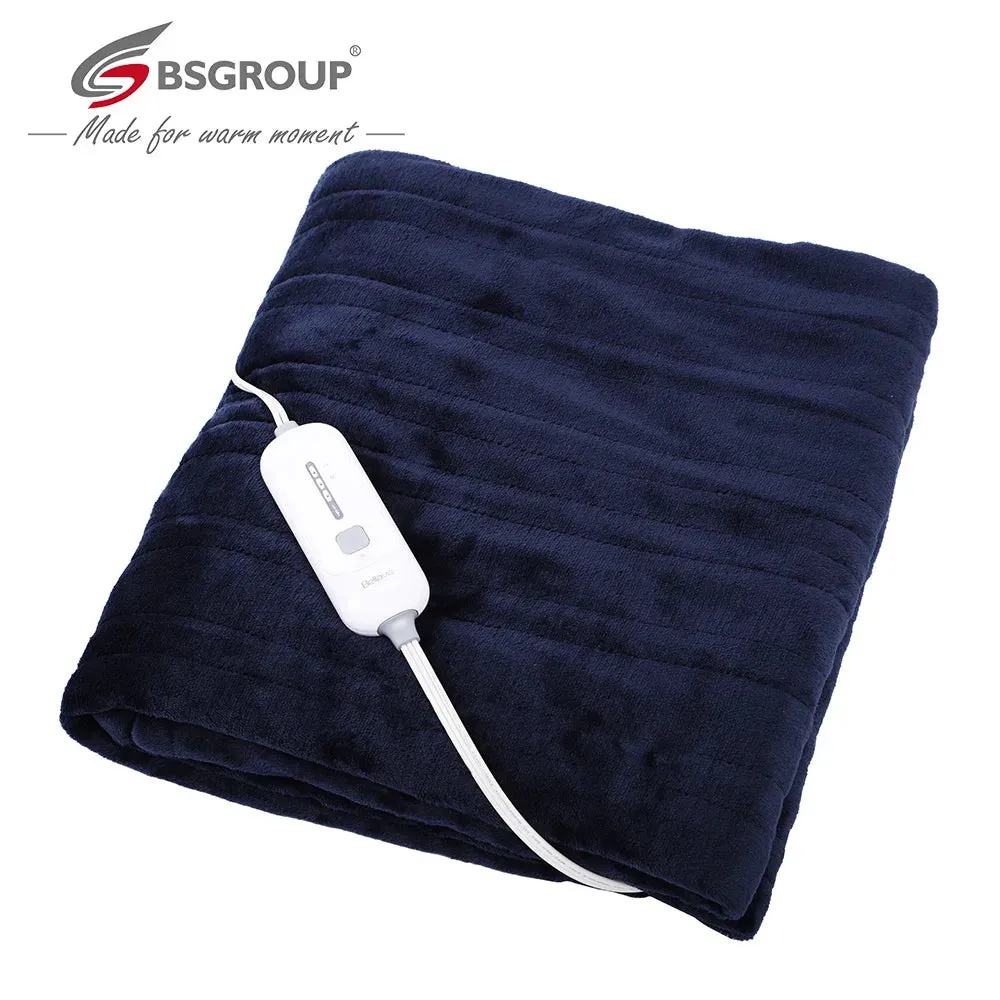 110V US Plug 115W 50x60'' Double Side Soft Flannel Fast Heating Throw Blanket Electric Heated Thermal Blankets Queen Size Bed