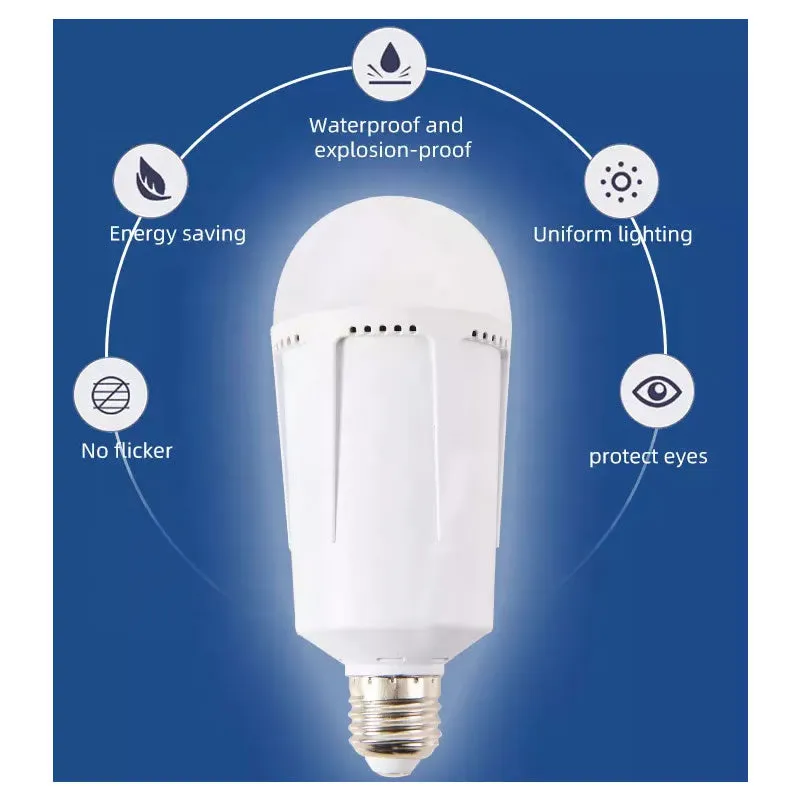 12W High Bright Load Shedding Rechargeable Led Light Bulb Ab-Z951