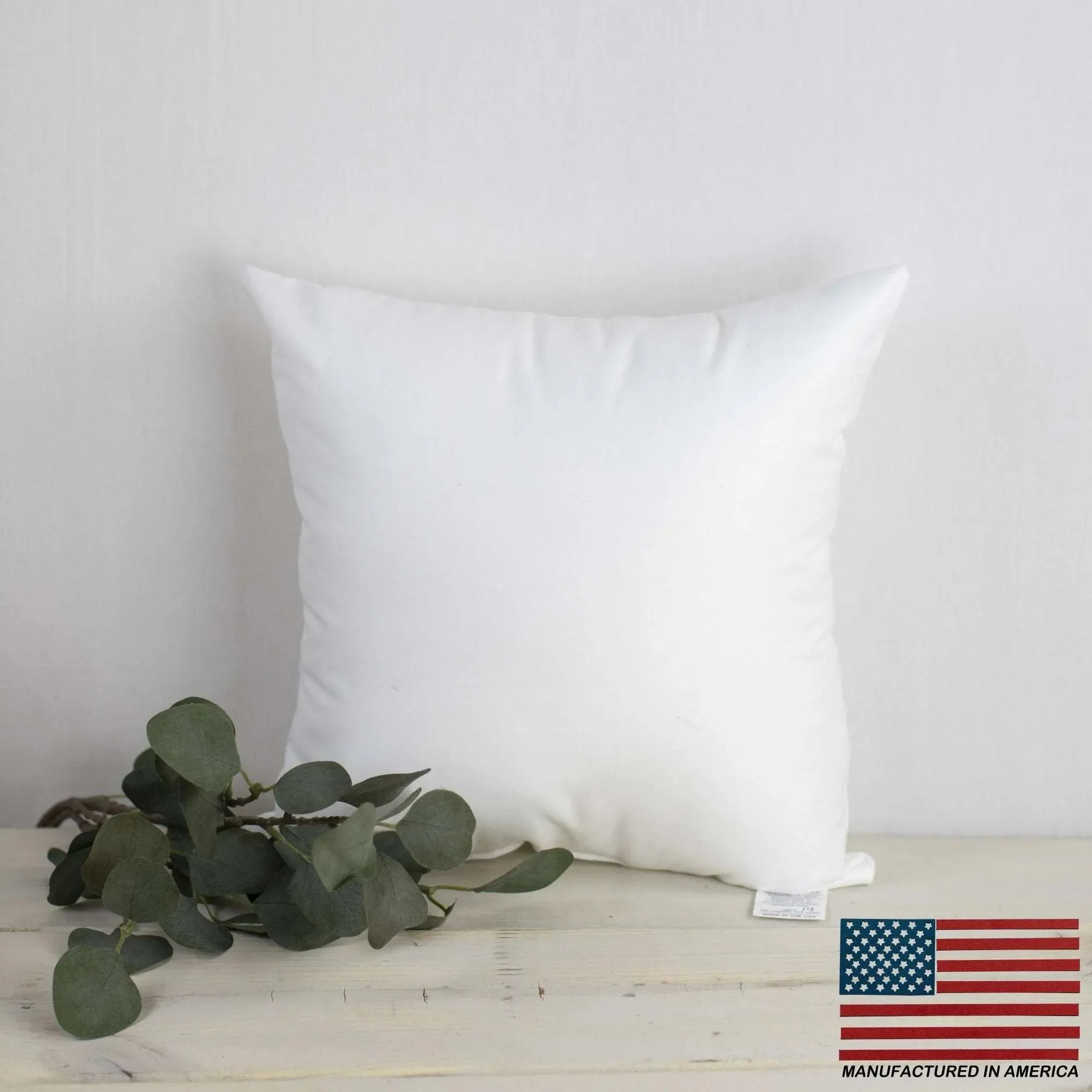 16x16 | Square Angel Hair Insert | Indoor Outdoor Down Alternative Hypoallergenic Pillow Insert | Quality Insert | Premium Insert