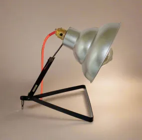 1940s Ilford Selo Photographic Light Repurposed As A Desk Lamp