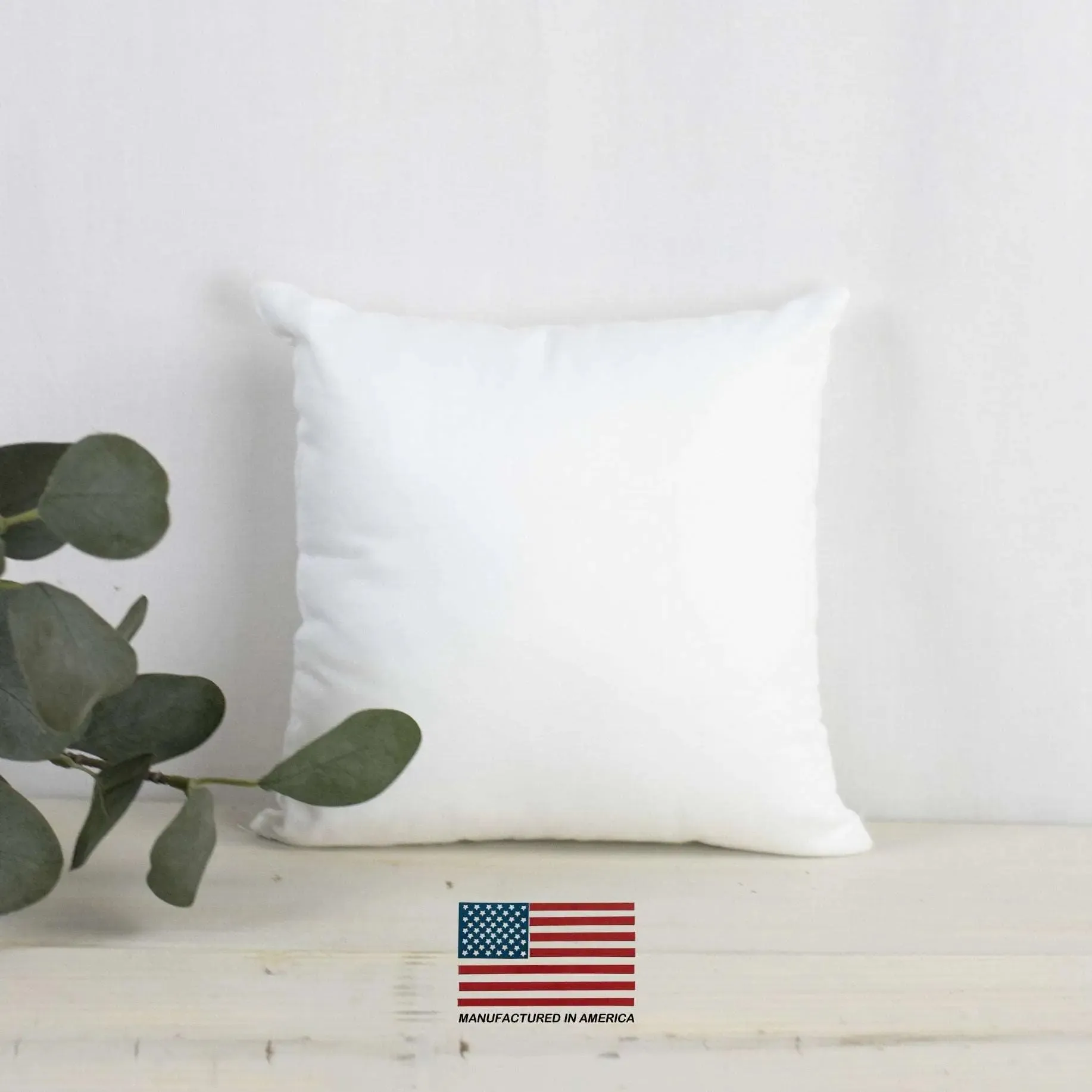 28x28 | Indoor Outdoor Hypoallergenic Polyester Pillow Insert | Quality Insert | Pillow Inners | Throw Pillow Insert | Square Pillow Inserts