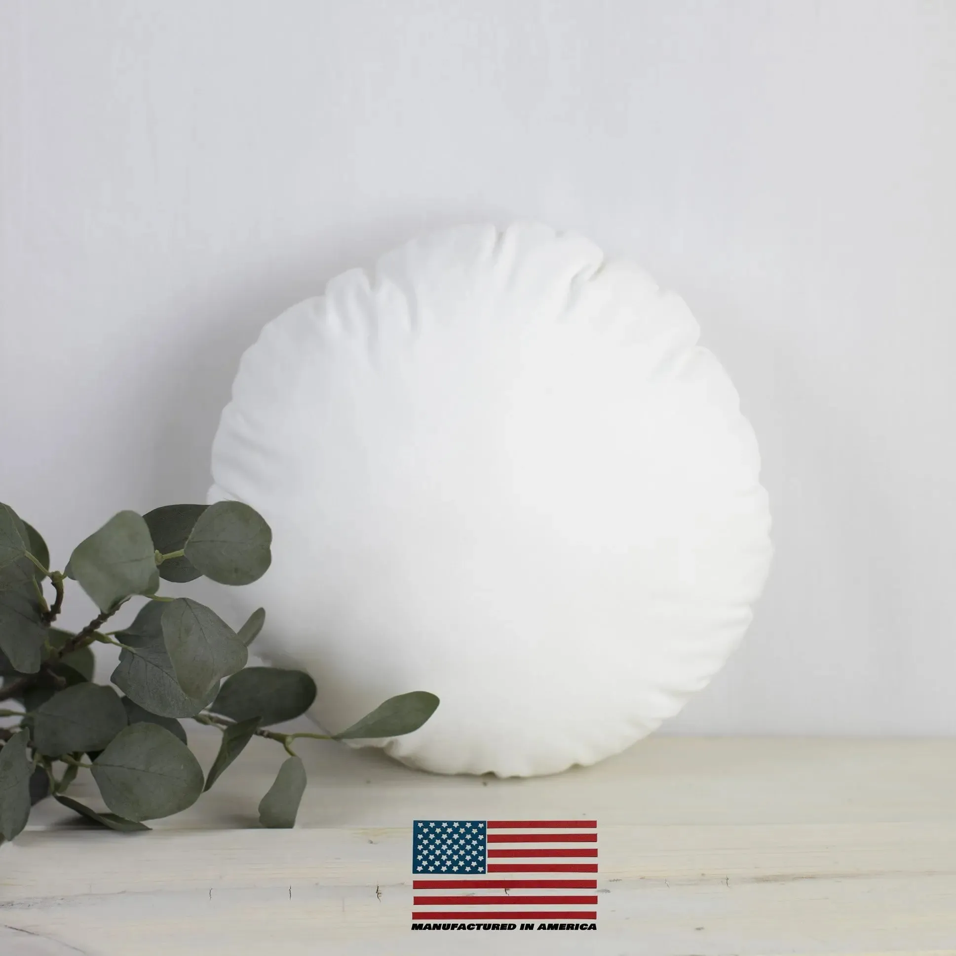 34" | Round Pillows Insert | Indoor Outdoor Hypoallergenic Polyester Pillow Insert | Quality Insert | Round Pillow Form | Round Pillow