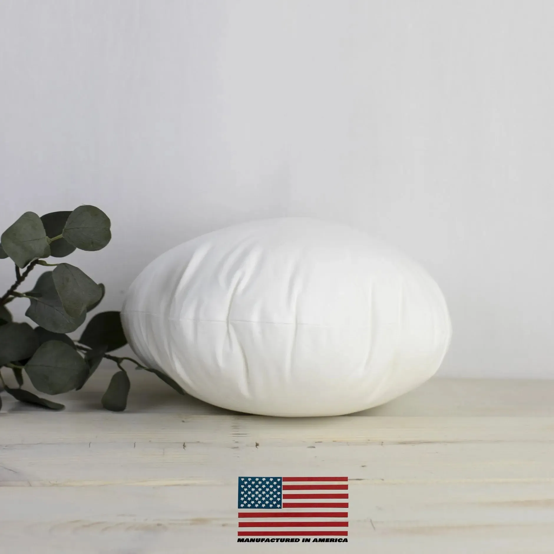 34" | Round Pillows Insert | Indoor Outdoor Hypoallergenic Polyester Pillow Insert | Quality Insert | Round Pillow Form | Round Pillow