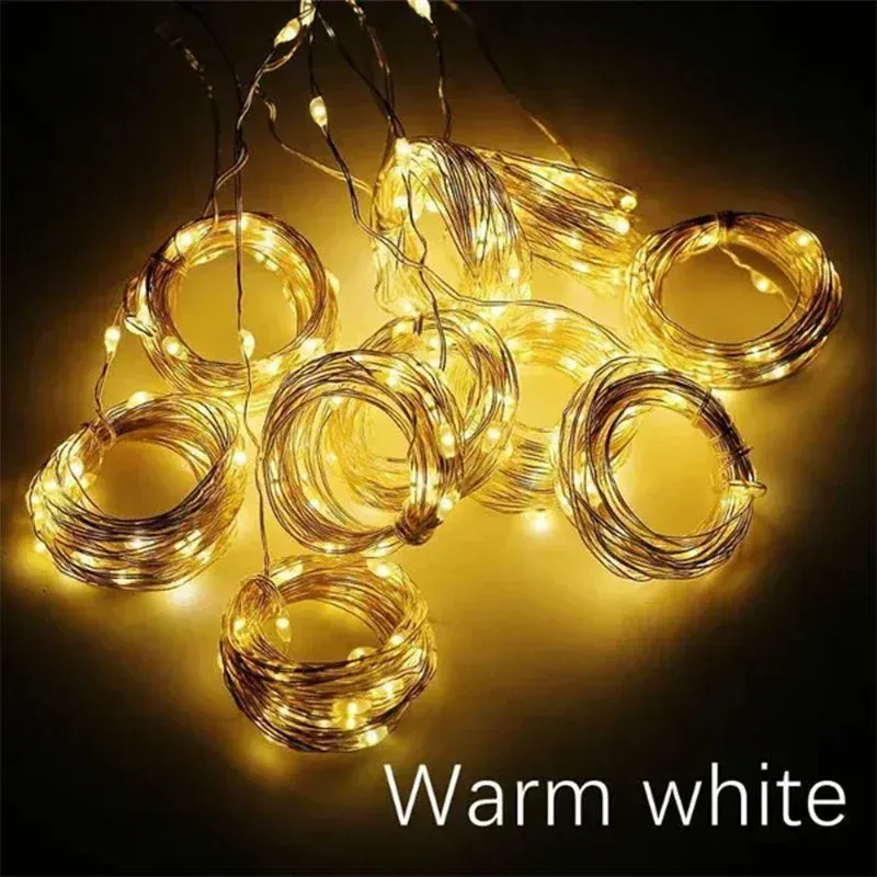 3M LED Curtain String Lights Fairy Decoration