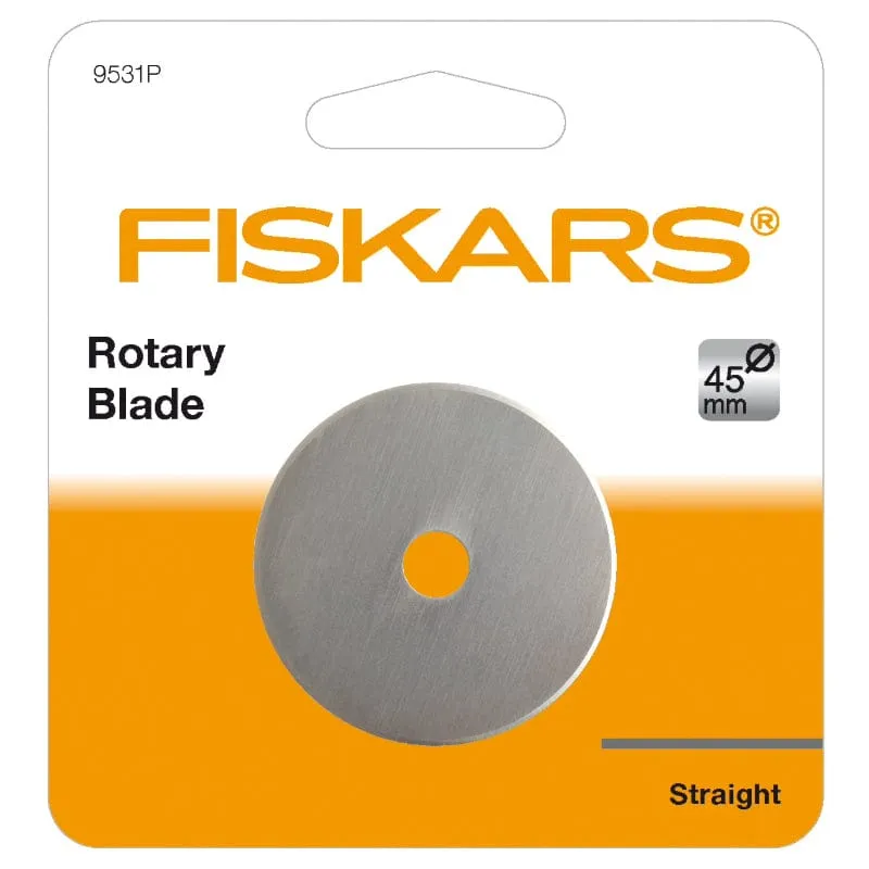 45mm Fiskars Replacement Straight Rotary Cutter Blade