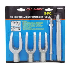 5 Piece Pickle Fork Tie Rod Ball Joint Remover Removal Tool for Air Impact Chisel