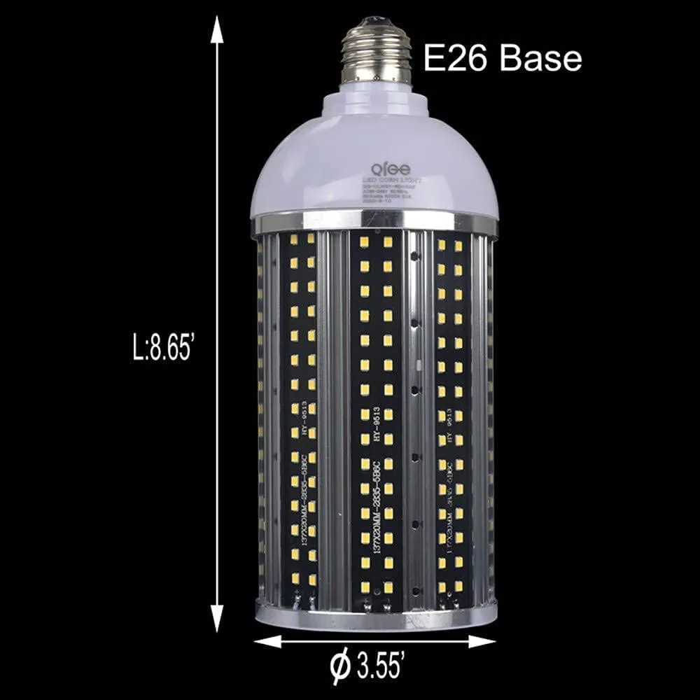 700W Equivalent LED Corn Light Bulb,7800 Lumen 5000K 60W Large Area Daylight.