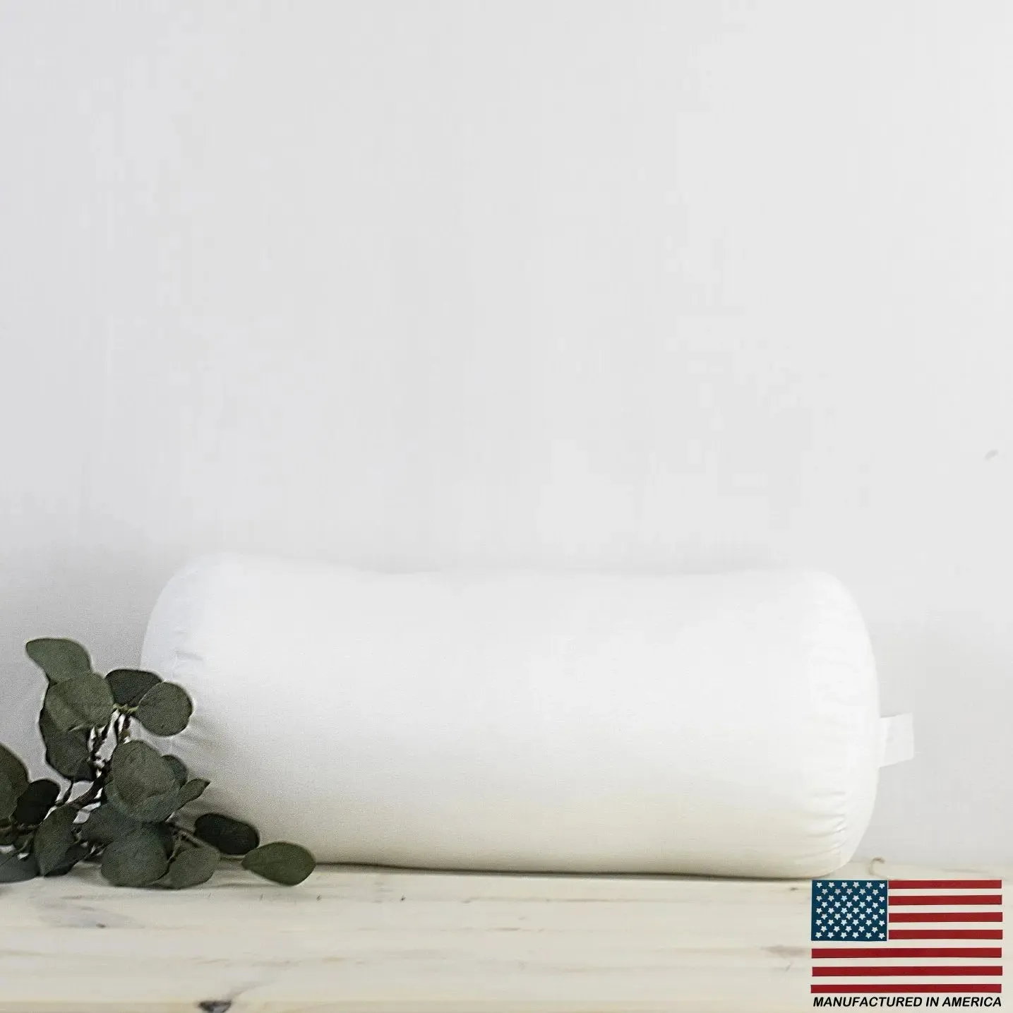 7x24 | Bolster Angel Hair Insert | Indoor Outdoor Down Alternative Hypoallergenic Pillow Insert | Quality Insert | Premium Insert