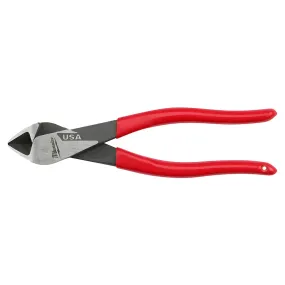 8" Diagonal Dipped Grip Cutting Pliers (USA)