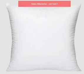 8x10 or 10x8 | Indoor Outdoor Down Alternative Hypoallergenic Polyester Pillow Insert | Quality Insert | Throw Pillow Insert | Pillow Form