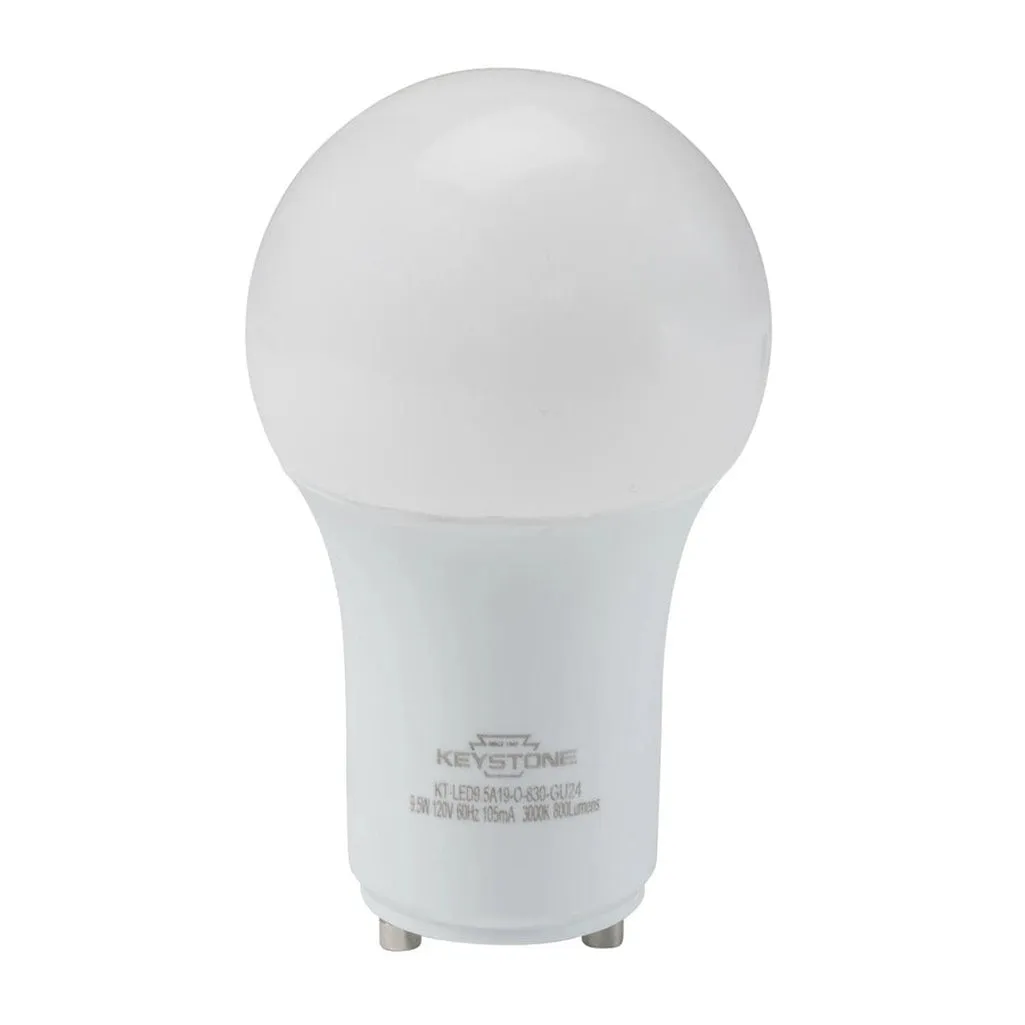 A19 Omni-Directional Bulb, 60W Equivalent, GU24 Base, 4000K, 80 CRI, Generation 2