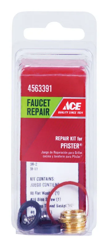 Ace 1H-1, 2H-1, 3H-2 and 3I-11 Hot and Cold Stem Repair Kit For Pfister