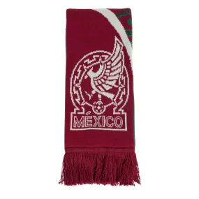 adidas Mexico Fan Scarf (Burgundy/Dark Green)