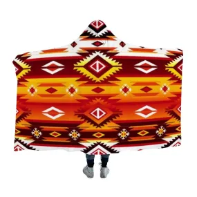 Adobe Fire Hooded Blanket