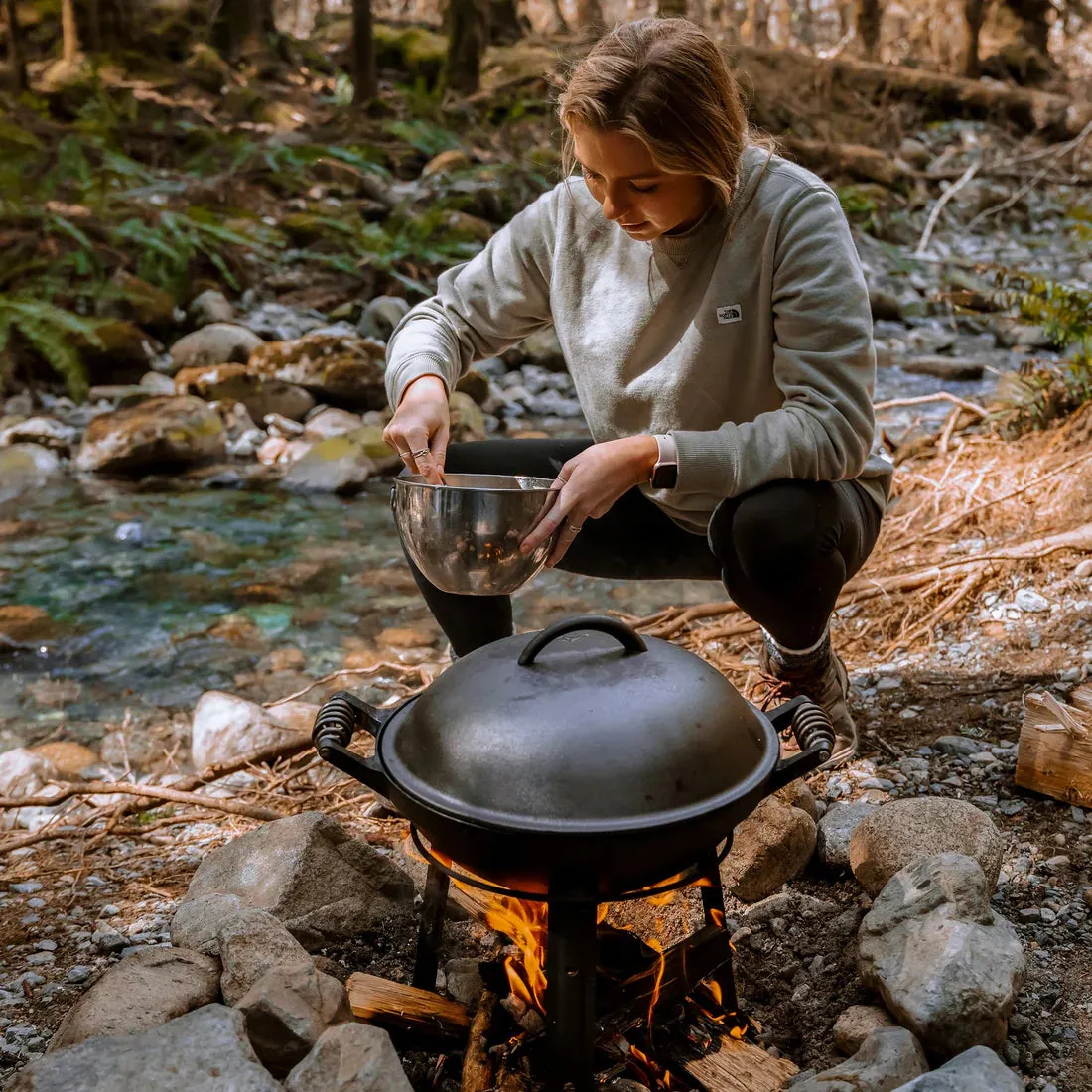 All-in-One Cast Iron Grill by Barebones