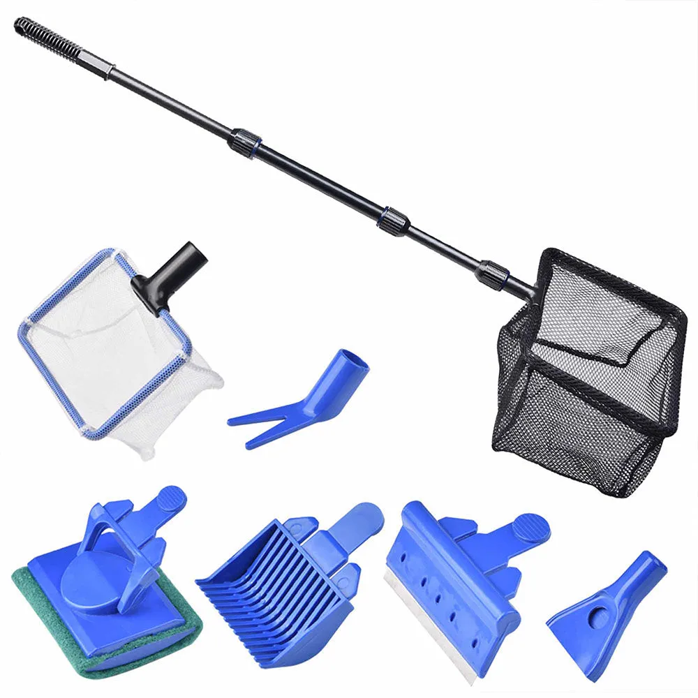 AquaBasik Fish Tank 6-in-1 Cleaning Aquarium Kit