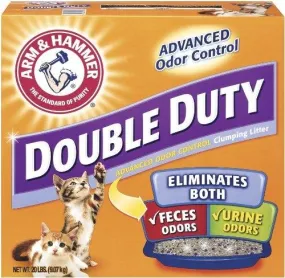 Arm & Hammer Double Duty Advanced Odor Control Clumping Cat Litter (40-lb)