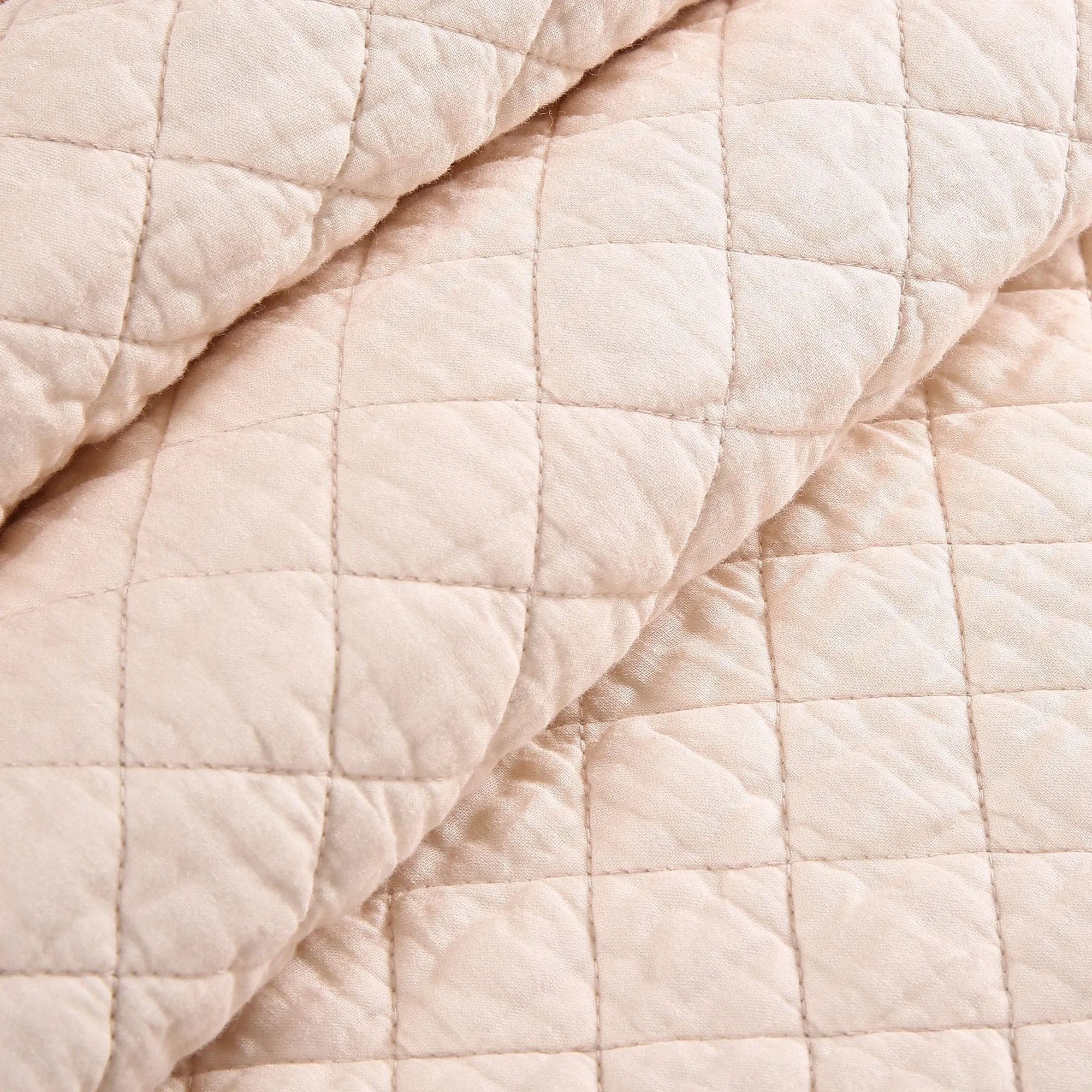 Ava Diamond Oversized Cotton Quilt Set choice of colors