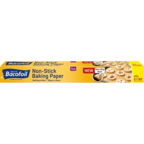 Bacofoil Non-Stick Baking Paper, 38cm x 5m