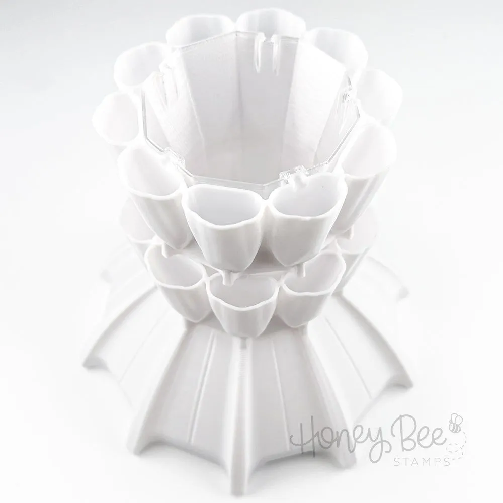 Ballerina Brush Caddy - White