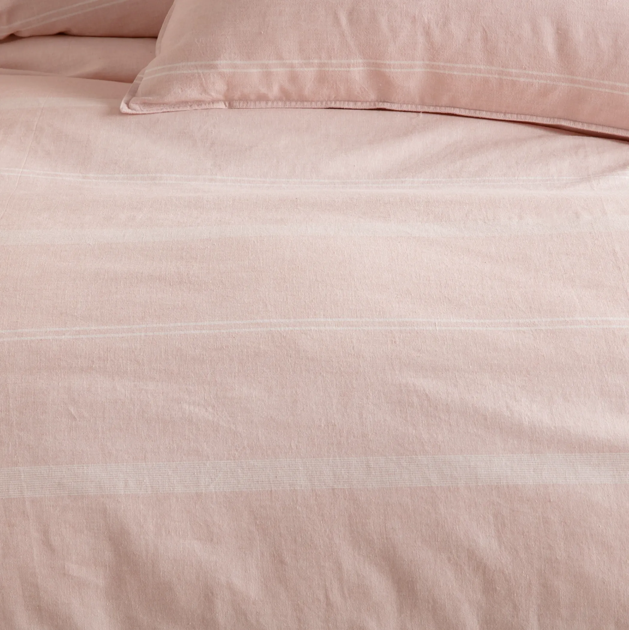 Balmoral Blush Pink Quilt Cover Set in Queen or King Bed