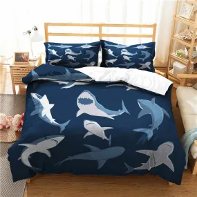 Bedding Sheet: Sharks