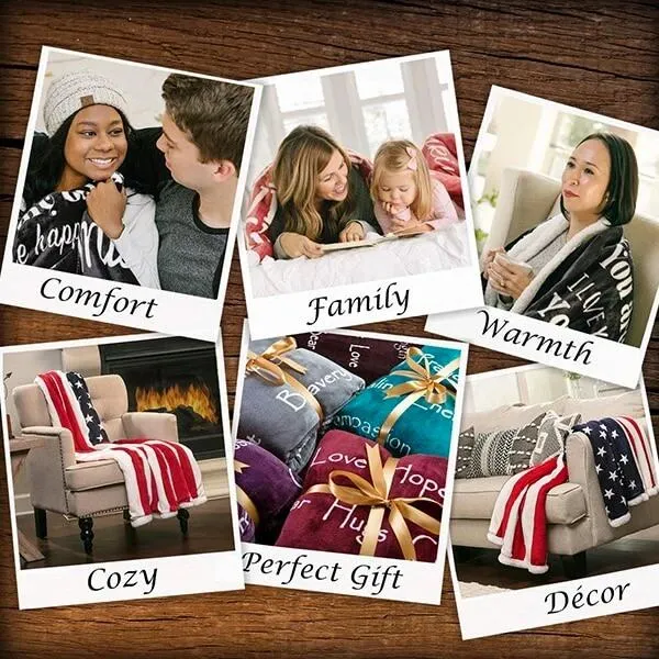 Best Gift - American Flag Blanket