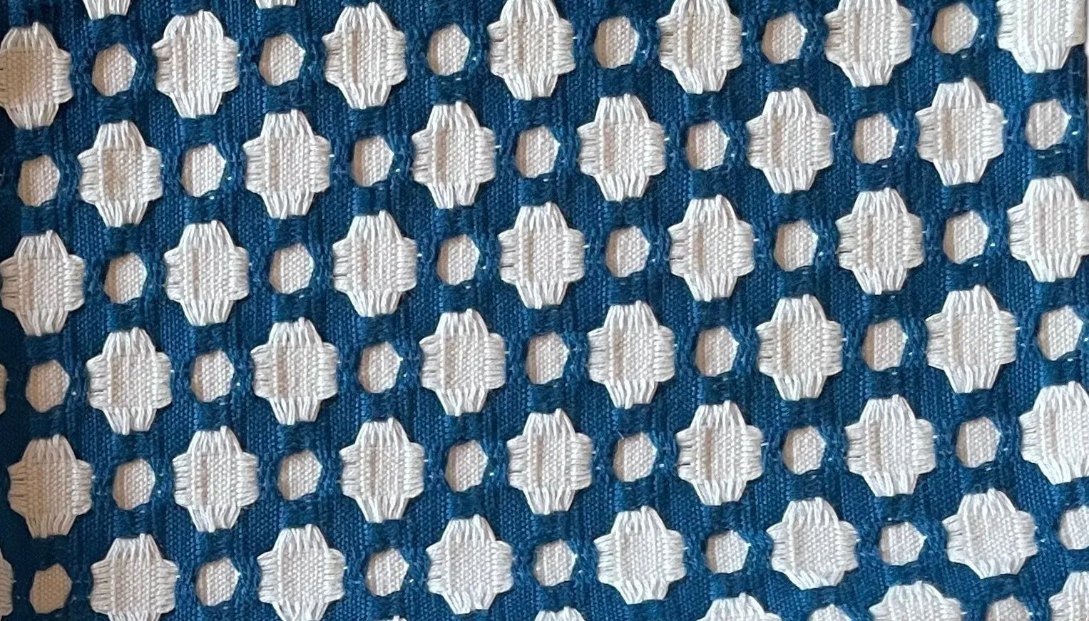 Betwixt Pillow: Blue and Cream Pillow Cover / Schumacher Pillow Case / Schumacher Indigo Betwixt Pillow Cover