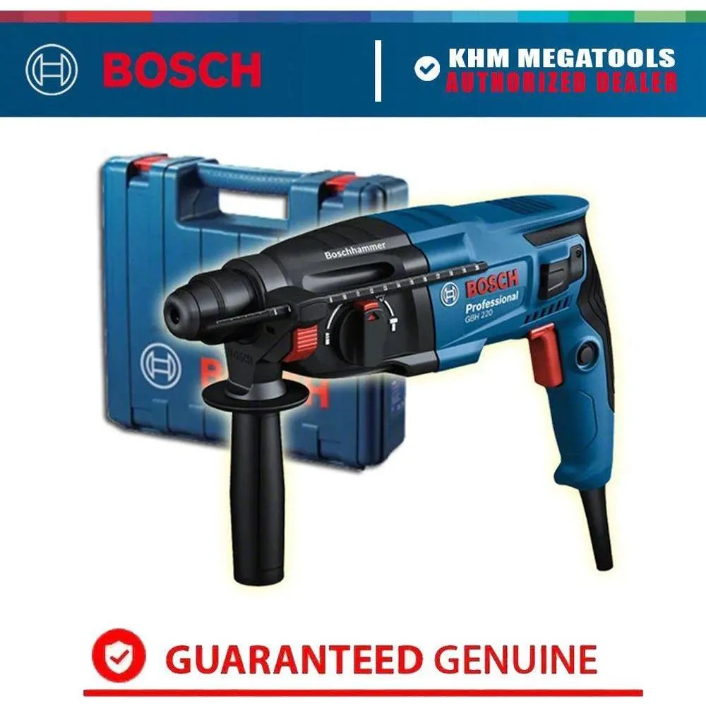 Bosch GBH 220 3-Modes SDS-plus Rotary Hammer 720W [Contractor's Choice]