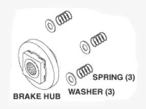 Brake, Repair Kit For Chairman Dental Chair Part: 011195/PCK742