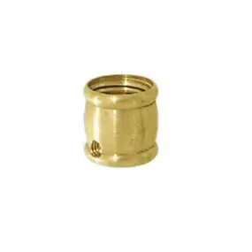 Brass Lamp Couplings, 1/4IPF x 1/4IPF, Side outlet