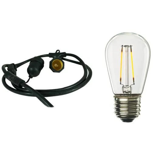 Bulbrite 810075 Fixtures S14 String Lights