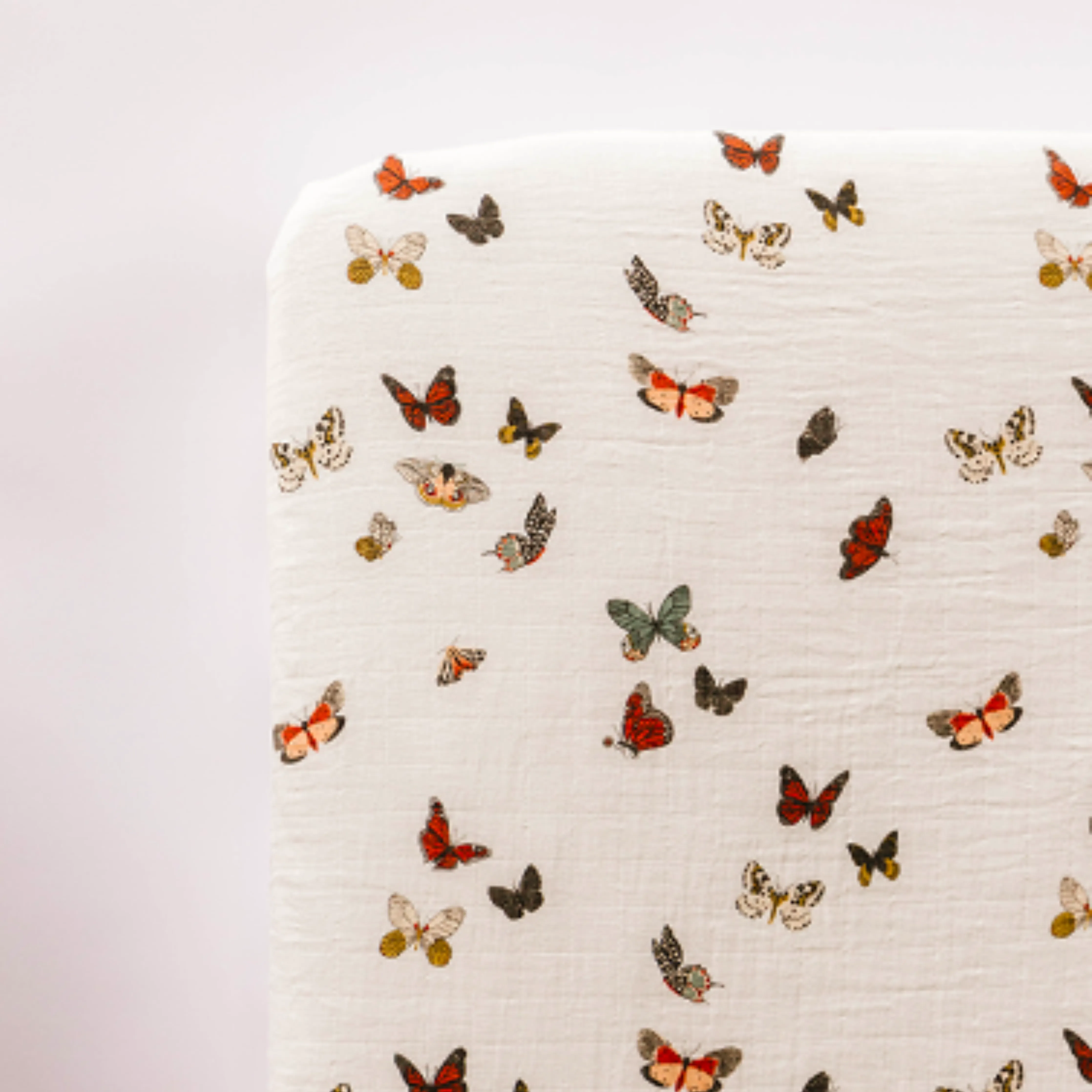 Butterfly Migration Crib Sheet by Clementine Kids