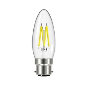 Candle B22 (2W) 250lm - Warm White - LED Filament