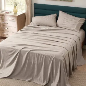 Cationic Dyed Bed Sheet Set