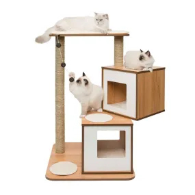 Catit Cat Furniture Vesper Double Walnut