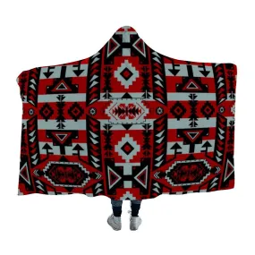 Chiefs Mountain Candy Sierra-Dark Hooded Blanket