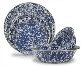 Cobalt Swirl Enamelware