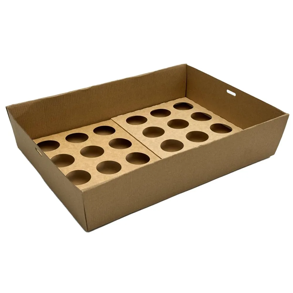 Cupcake Insert To Fit Medium/Large Tray - 12 Holes 50pc/PK