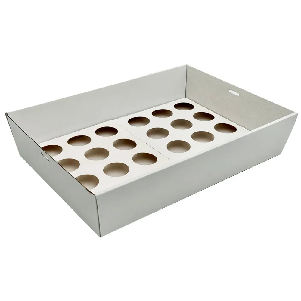 Cupcake Insert To Fit Medium/Large Tray - 12 Holes 50pc/PK