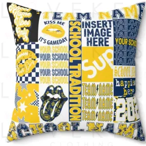 Customize Your Own 16 x 16 Bed Party Pillow - Cover Only