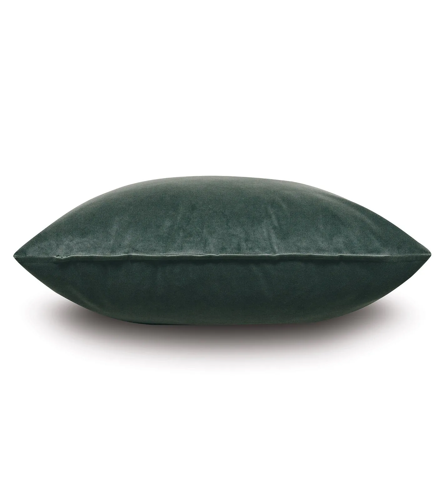 Dartmouth Green Velvet Throw Pillow Cover 24x24