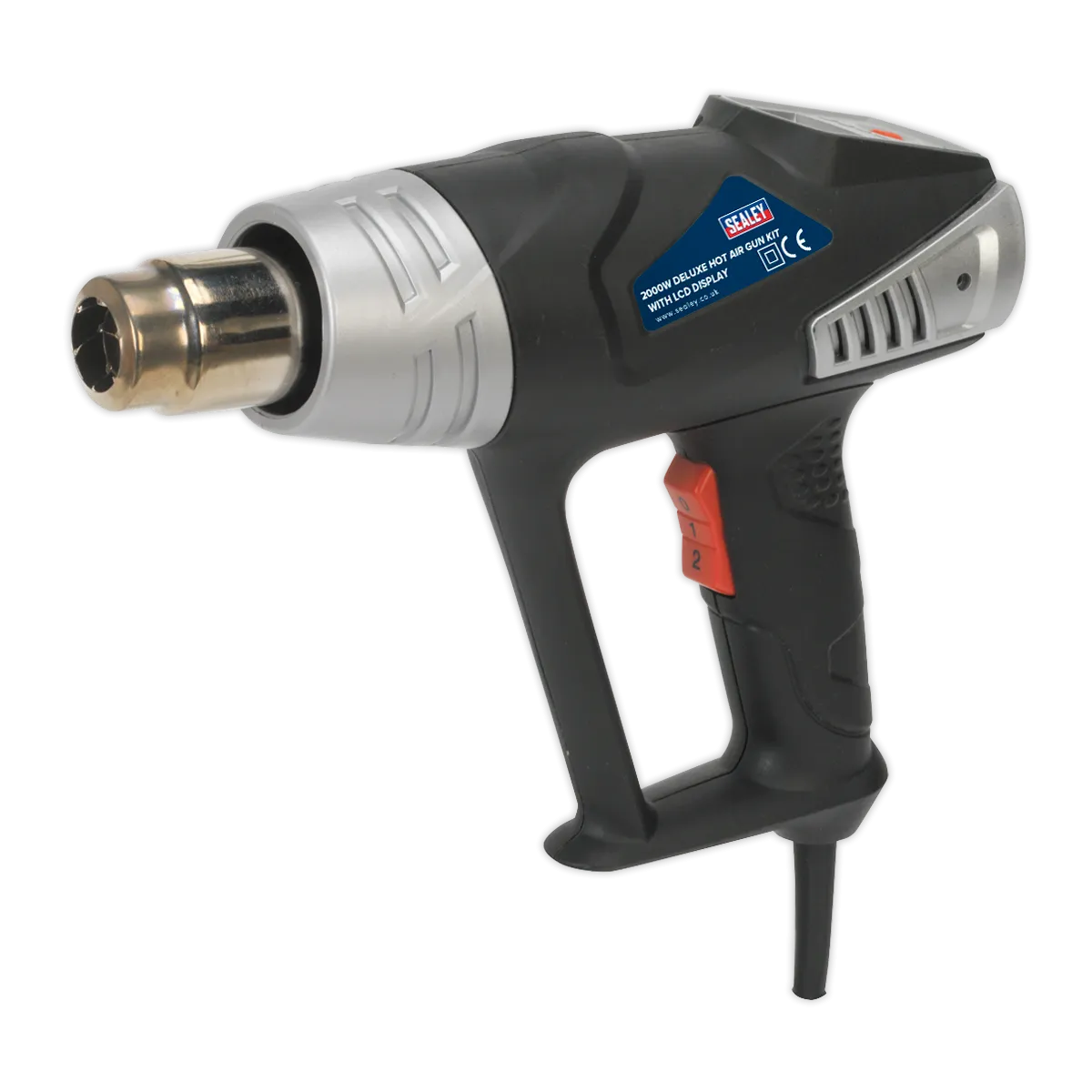 Deluxe Hot Air Gun Kit with LED Display 2000W 80-600¡C