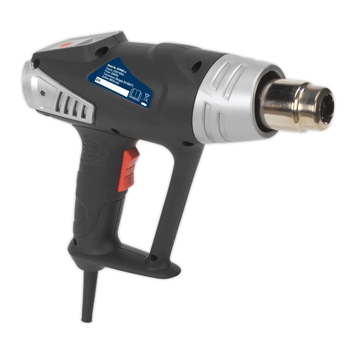 Deluxe Hot Air Gun Kit with LED Display 2000W 80-600¡C