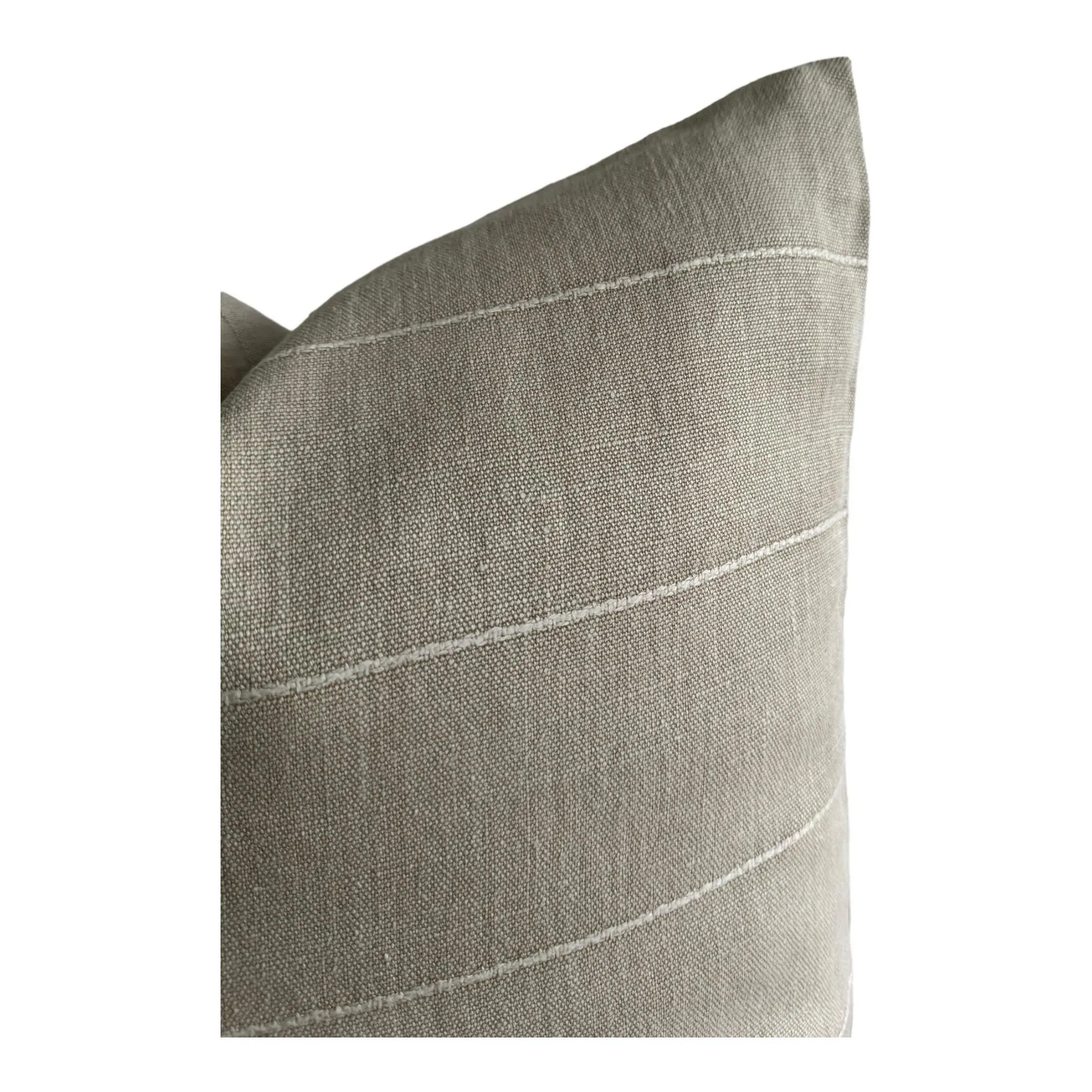 Designer Faso Pillow Cover in Tan