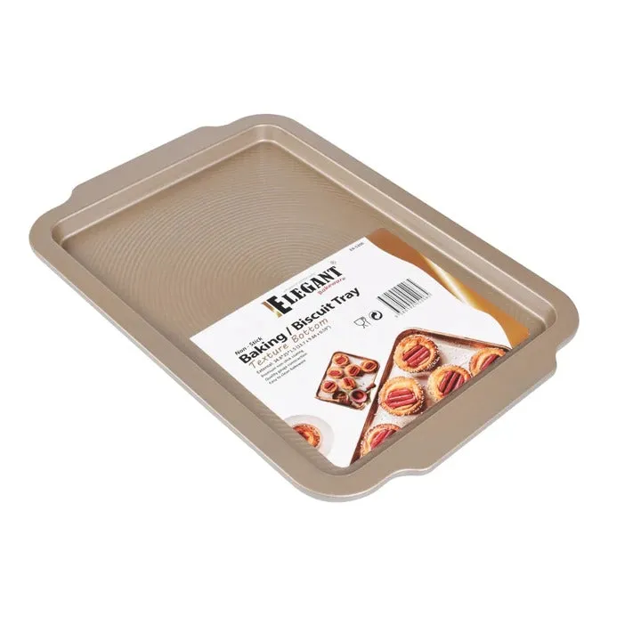 Elegant Non Stick Baking Tray Texture Bottom High Quality