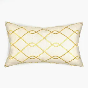 Epic Alex Terrace Canary Lumbar Pillow Cover 13x22