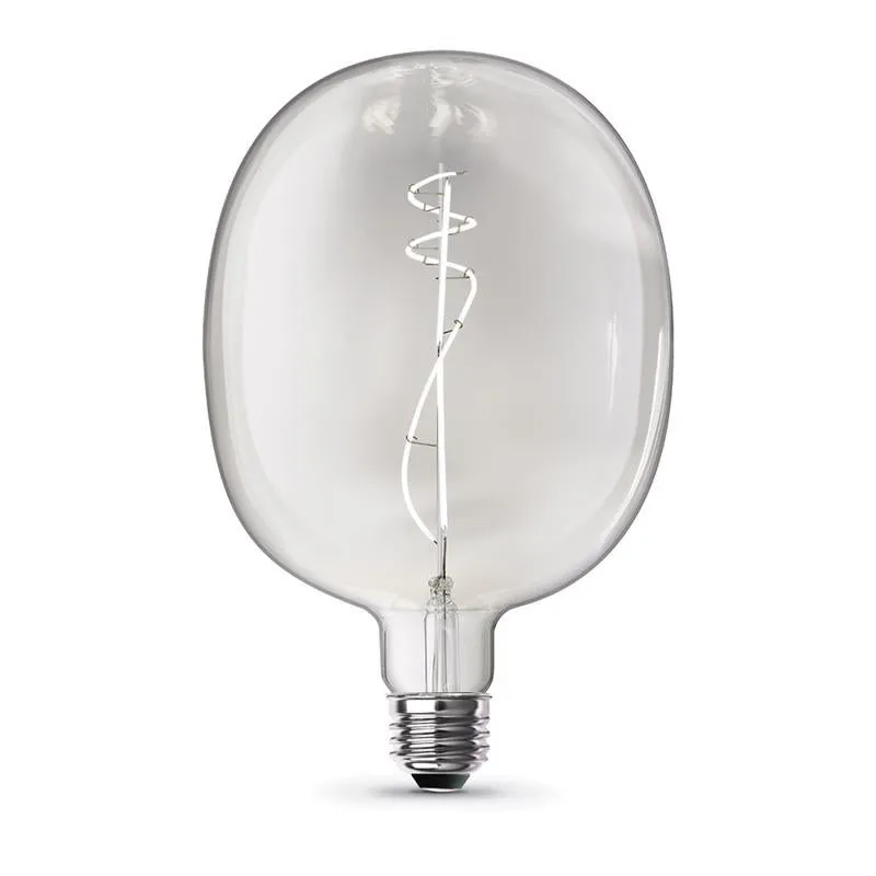 Feit Cylinder E26 (Medium) Filament LED Bulb Daylight 75 Watt Equivalence 1 pk